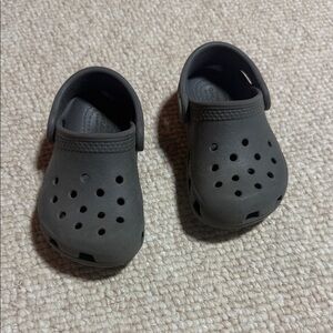 Kids Gray Crocs